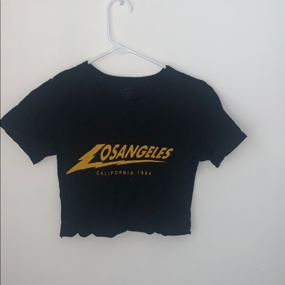 LA crop top